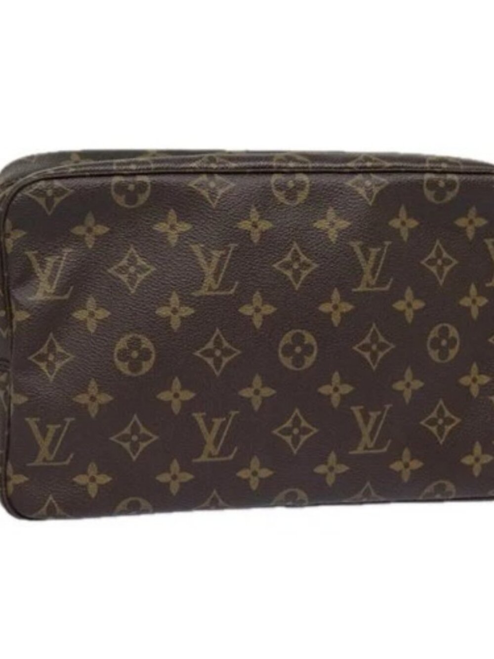 LOUIS VUITTON Monogram Trousse Toilette 28 Clutch Bag M47522 LV Auth tb1194